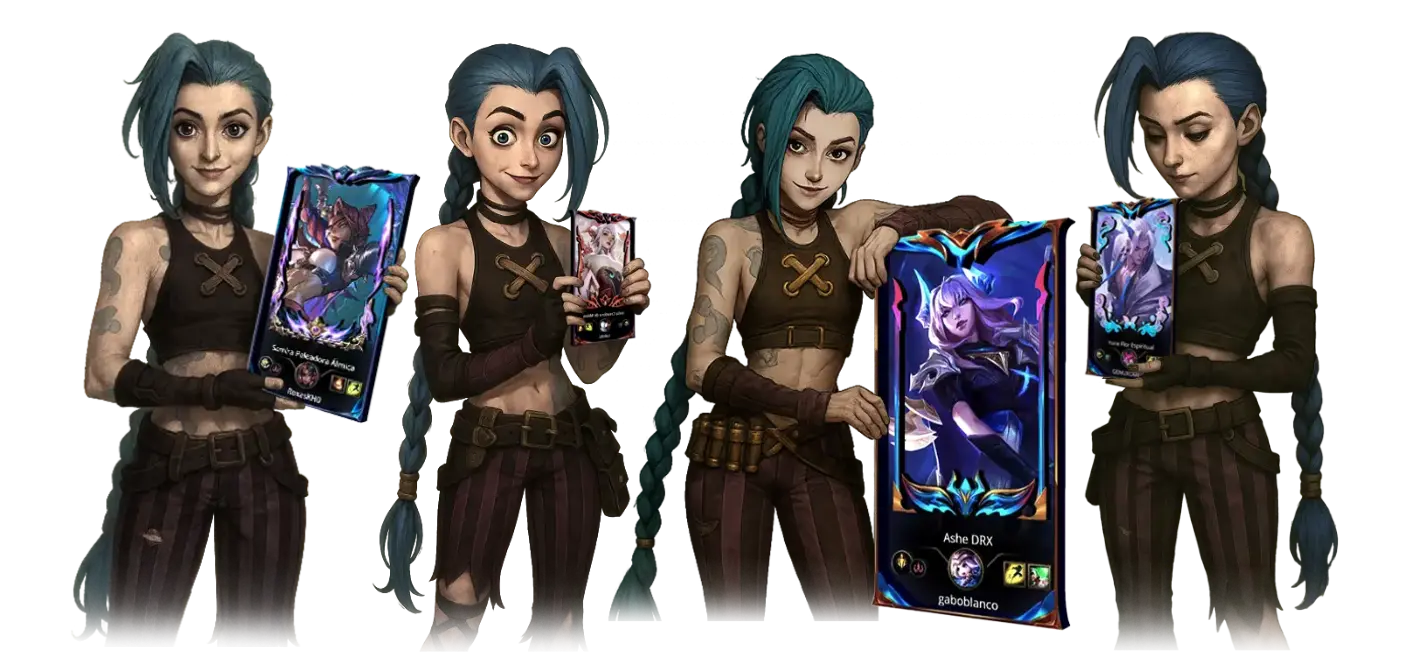 O tamanho perfeito | Quadro de League of Legends