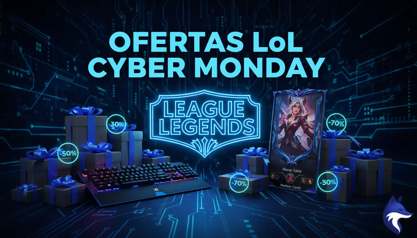 Regalos de LoL para Cyber Monday: Ofertas que no te puedes perder