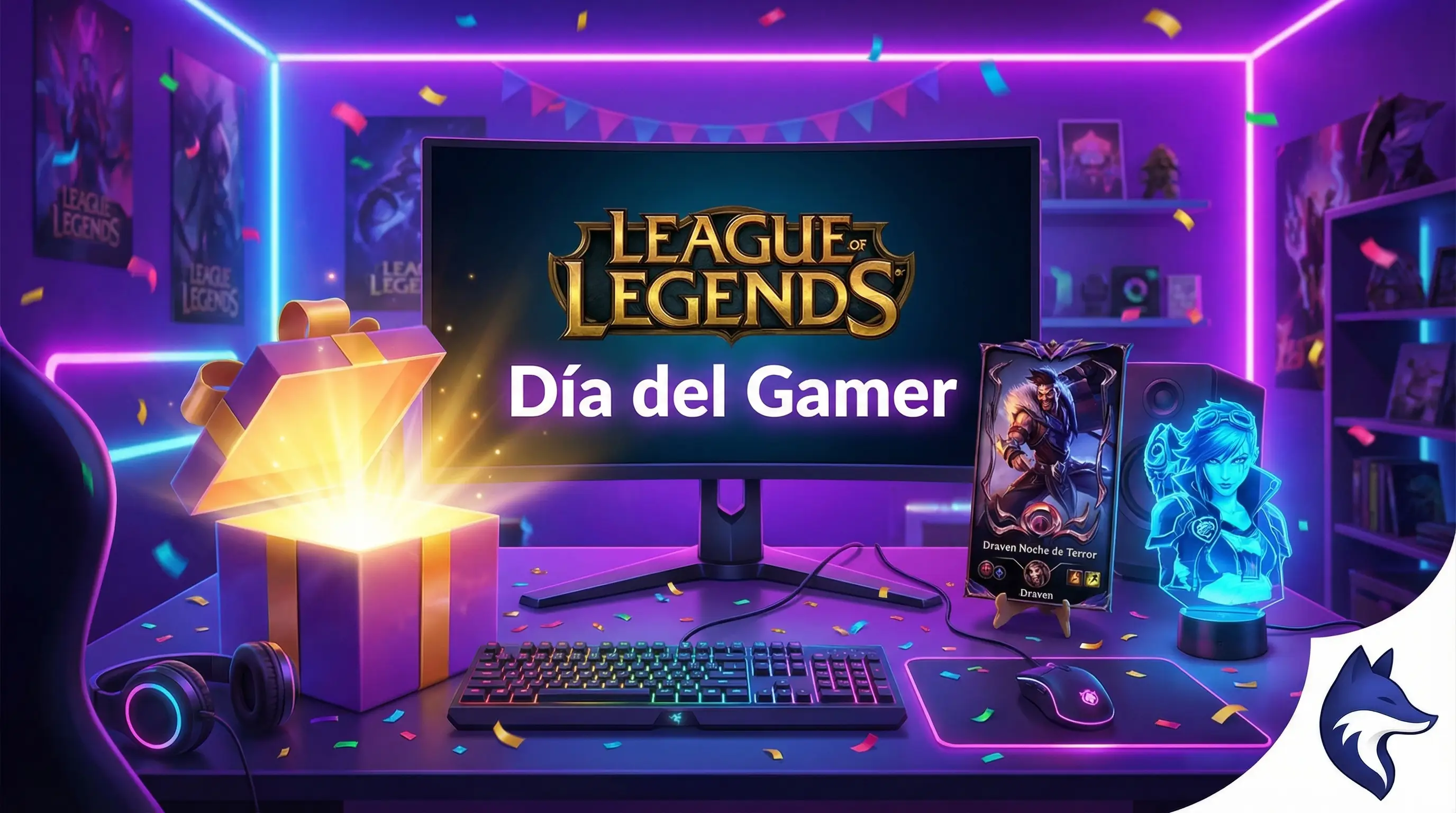 Regalos de LoL para el Día del Gamer: Ideas que Suben de Nivel