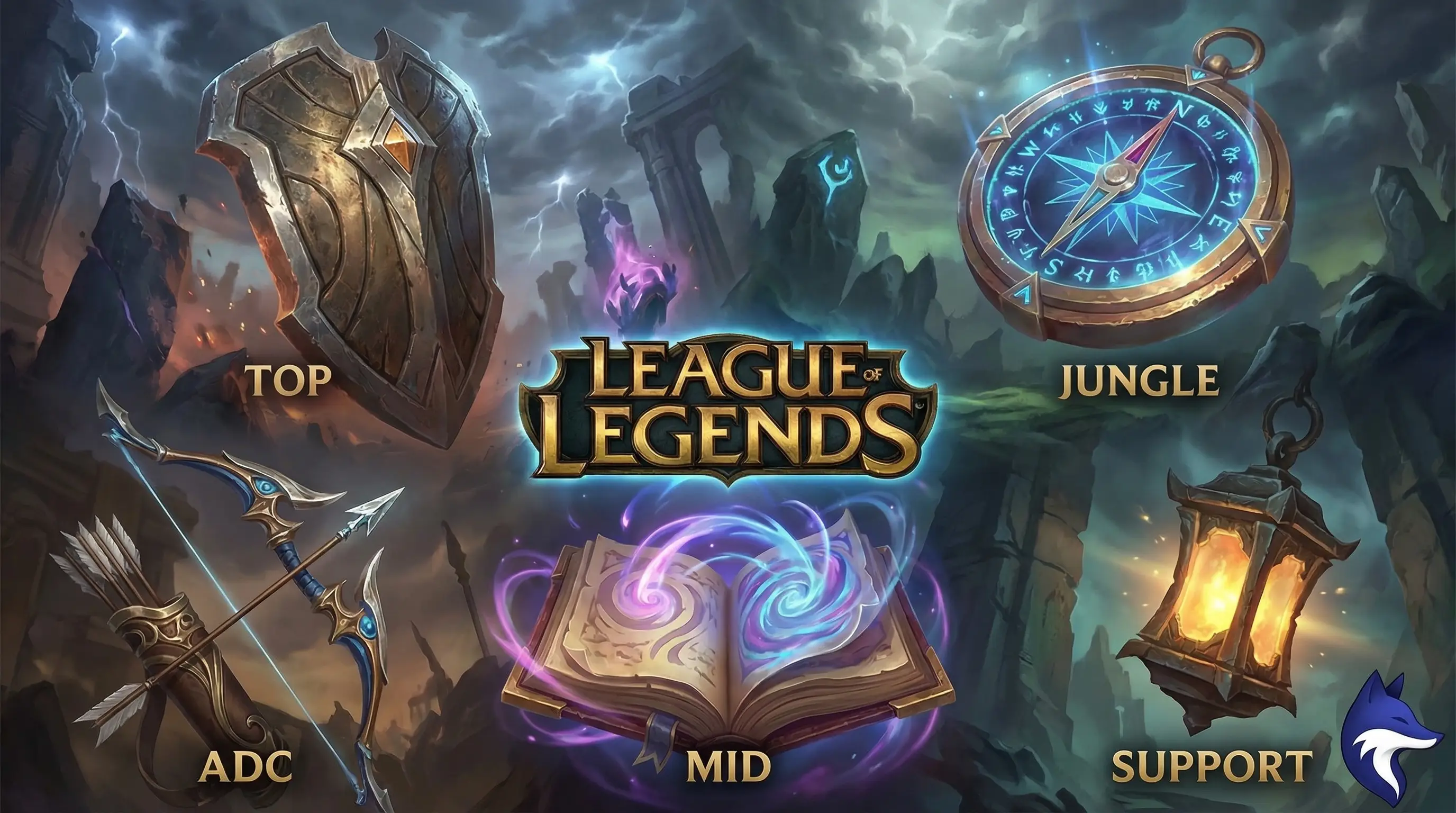 Regalos para Jugadores de LoL: Comparativa por Rol (Top, Jungla, Mid, ADC, Support)