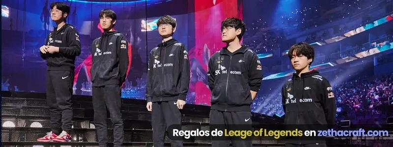 Faker jugando en Worlds 2025, torneo que define la posible elección de su skin de campeón